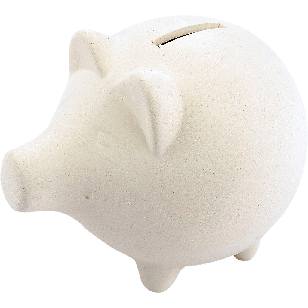 Piggy Bank, H: 11 cm, L: 14 cm, 10 pc
