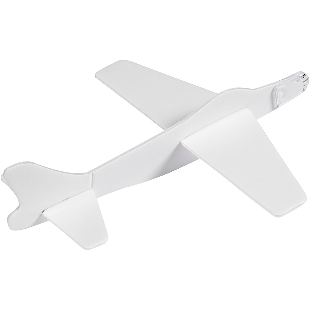 avions, L : 19 cm, L : 17,5 cm, blanc, 2 pièces/ 1 Pq. [HOB-51232]