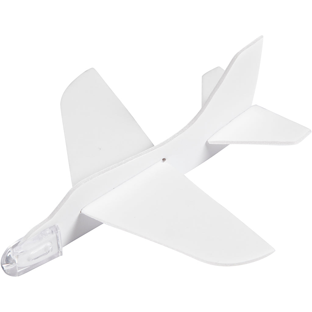 avions, L : 11,5-12,5 cm, L : 11-12 cm, blanc, 3 pièces/ 1 Pq. [HOB-51233]