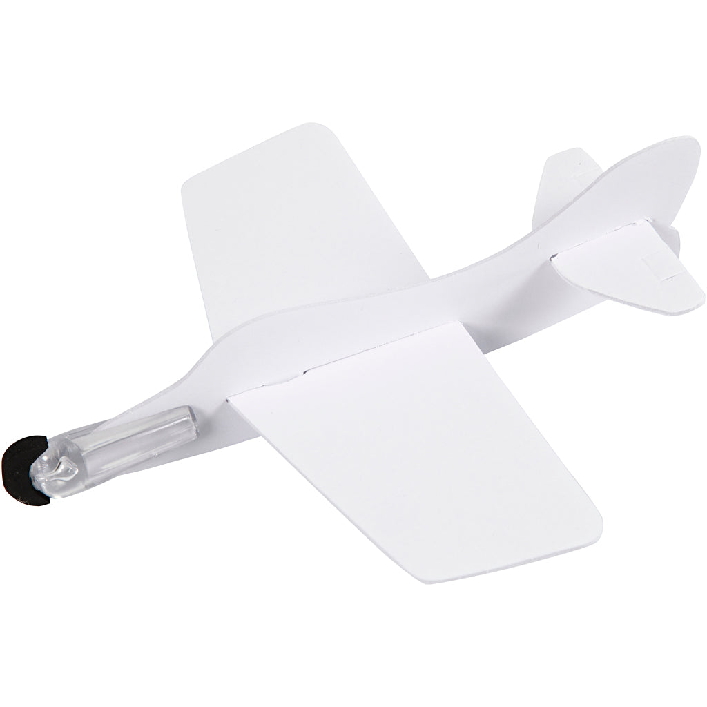 avions, L : 11,5-19 cm, L : 11-17,5 cm, blanc, 50 pièces/ 1 Pq. [HOB-51234]