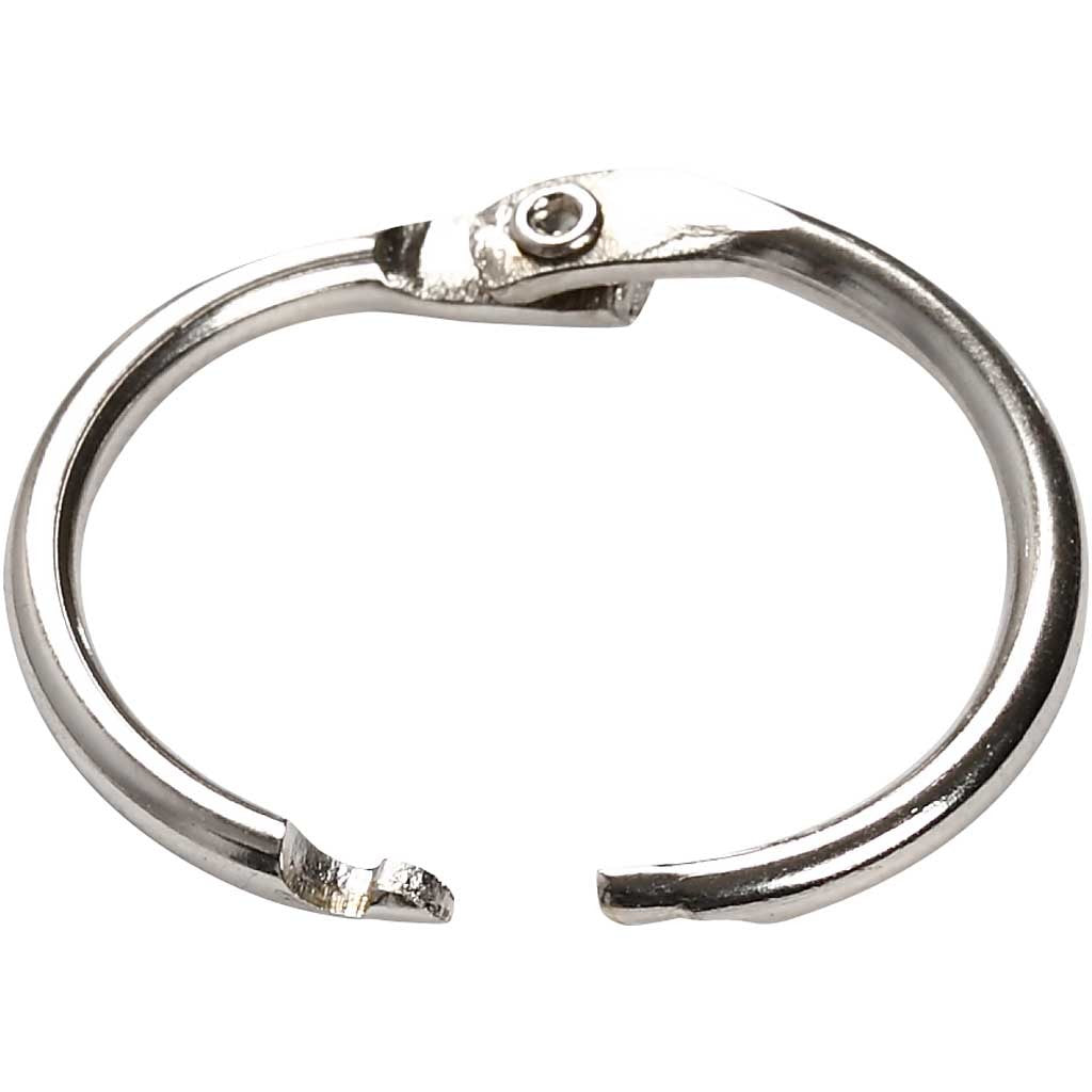 Anneau de reliure, d 19 mm, ép. 2 mm, 10 pièces/ 1 Pq. [HOB-51240]