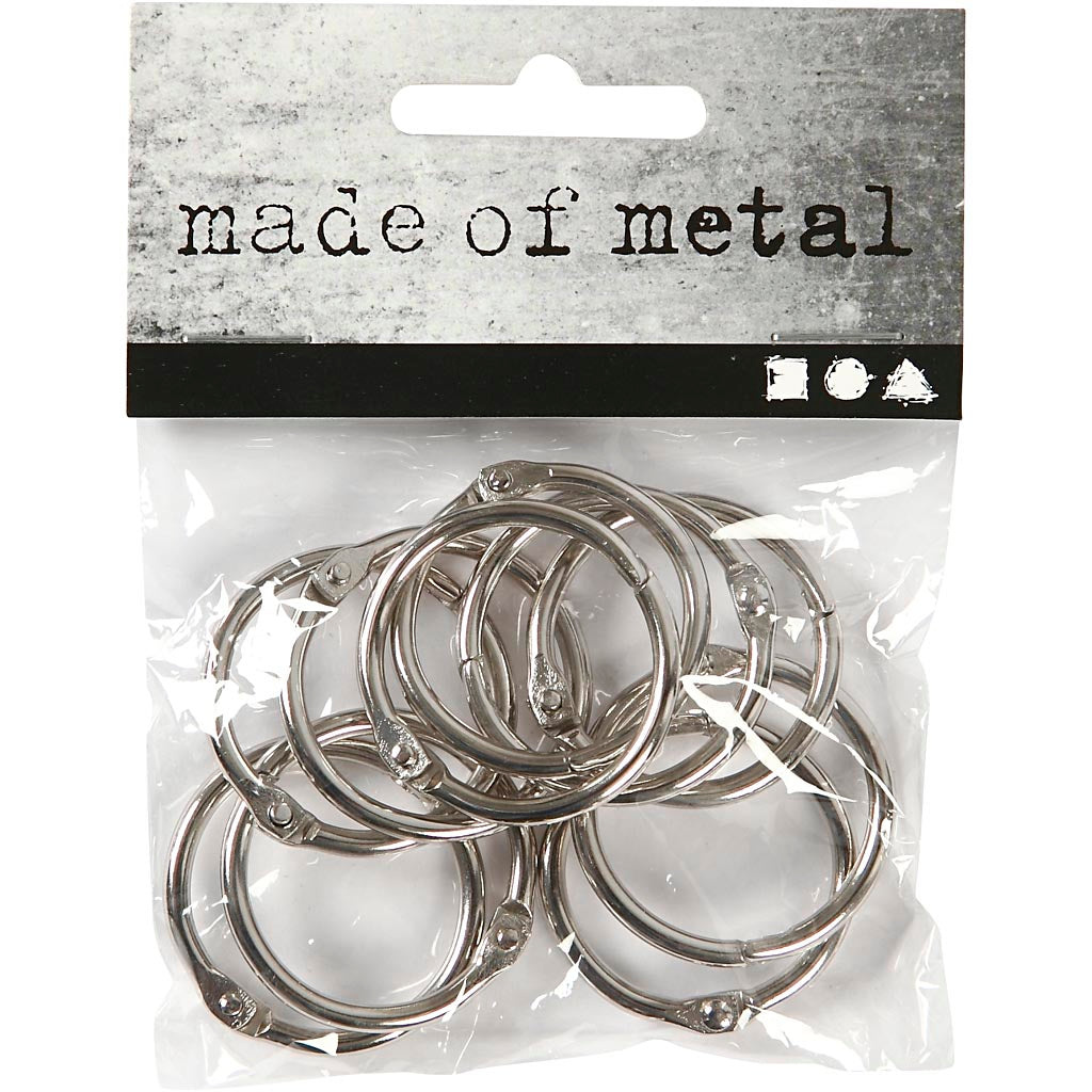 Boekbindersring, d: 25 mm, dikte 2,7 mm, 10 stuk/ 1 doos [HOB51241]