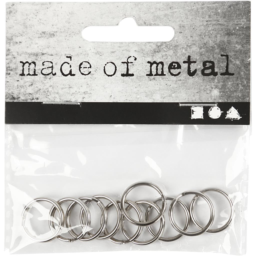 Porte-clés, d 15 mm, 10 pièces/ 1 Pq. [HOB-512450]