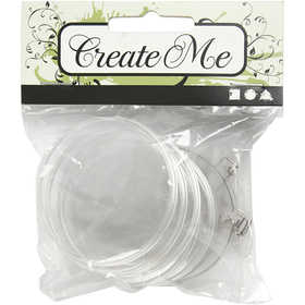 Buttons, rond, d 5,5 cm, 5 stuk/ 1 doos [HOB-512941]