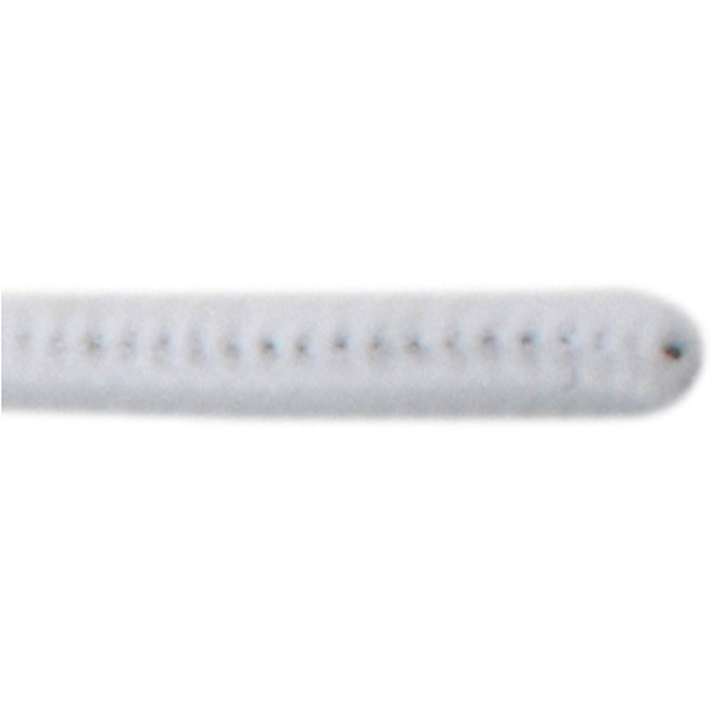 Fil chenille, L : 30 cm, ép. 15 mm, blanc, 15 pièces/ 1 Pq. [HOB-51629]