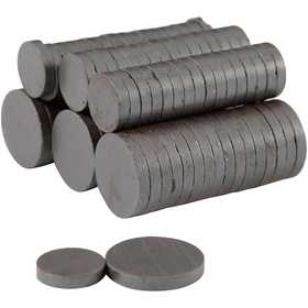 Magneet, d 14+20 mm, dikte 3 mm, 2x250stuk/ 1 doos [HOB-51789]