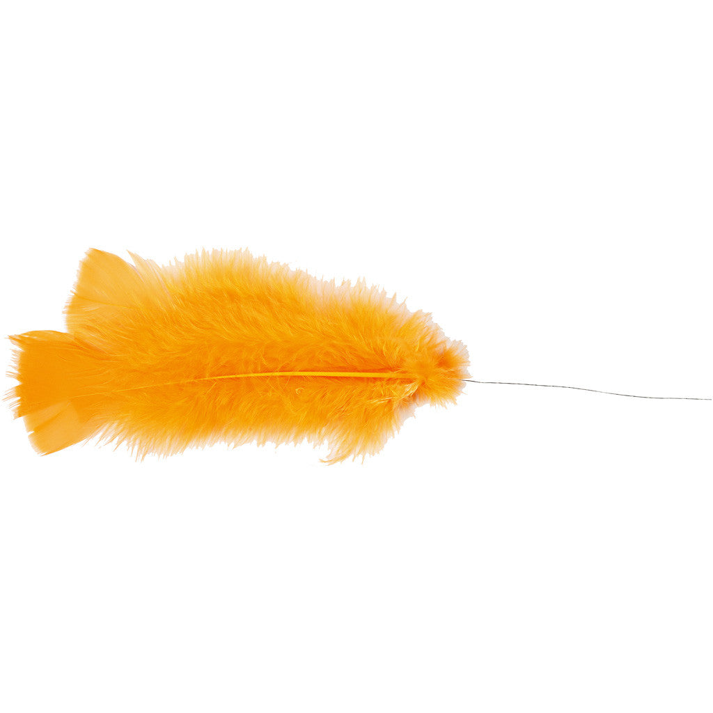 Veren, L: 11-17 cm, diverse kleuren, 18 bol/ 1 doos [HOB-518460]