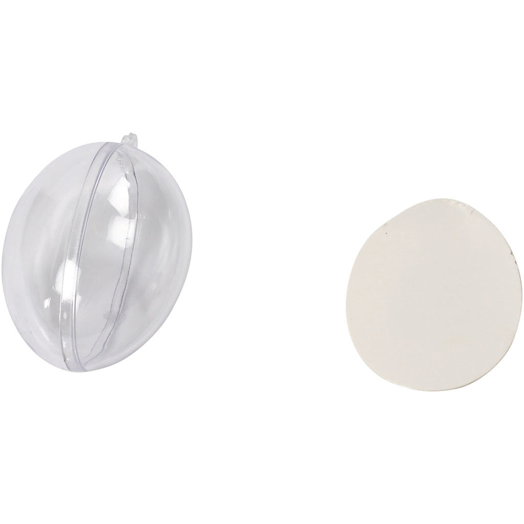 Deco ei, H: 6,3 cm, 5 set/ 1 doos [HOB-52145]