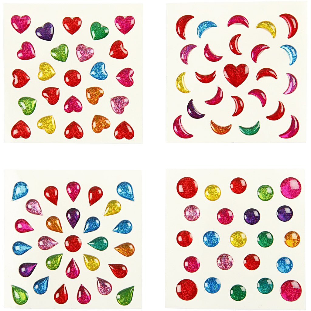 Minis stickers, dim. 7-11 mm, 100 flles/ 1 Pq. [HOB-52308]