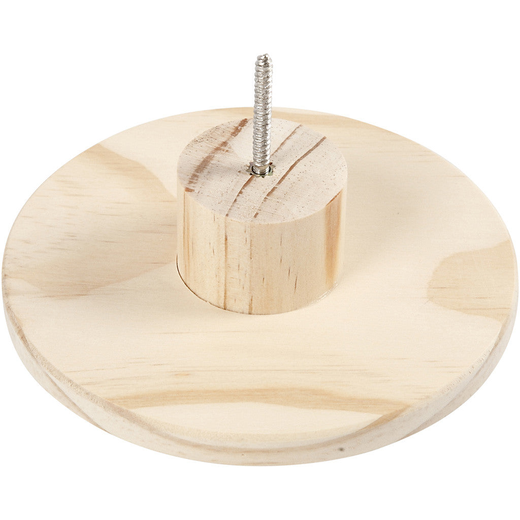 Porte-manteau, rond, P: 4,5 cm, d 15 cm, 1 pièce [HOB-54407]