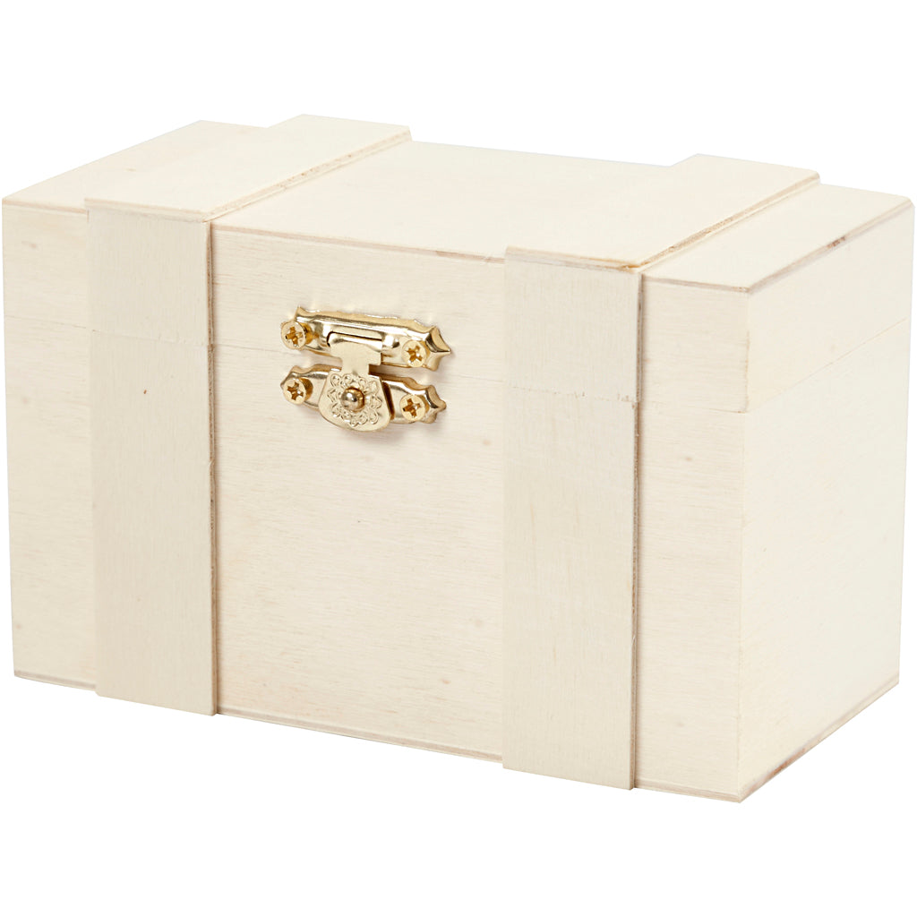 Treasure chest, H: 7,5 cm, L: 12 cm, W: 6 cm