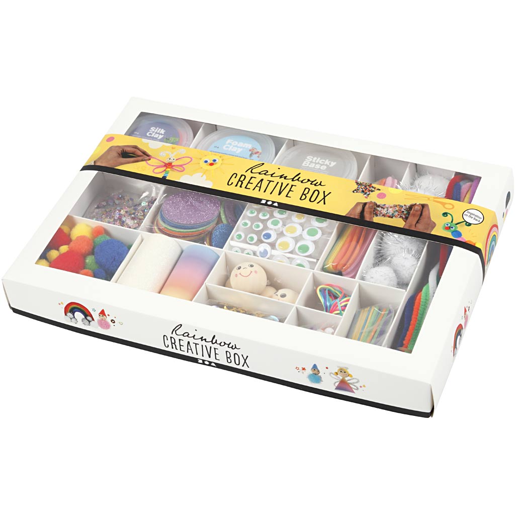 Creatieve Box, Regenboog, 1 set [HOB-54461]