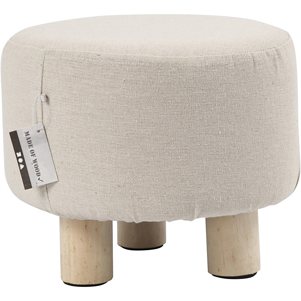 Repose-pieds, H : 21,5 cm, d 26 cm, 1 pièce [HOB-56119]