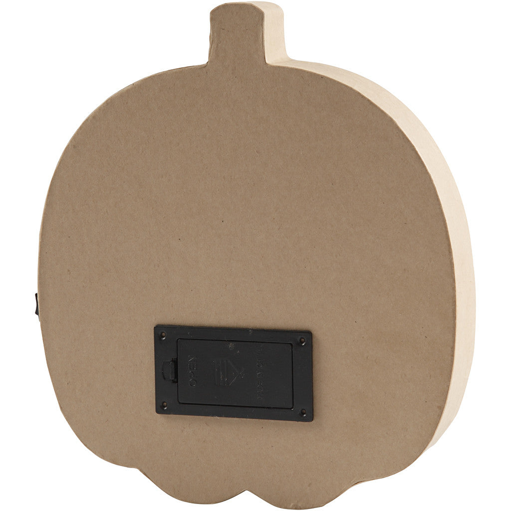 Pompoenlicht , H: 25 cm, D: 4 cm, B: 22 cm, 1 stuk [HOB-56196]