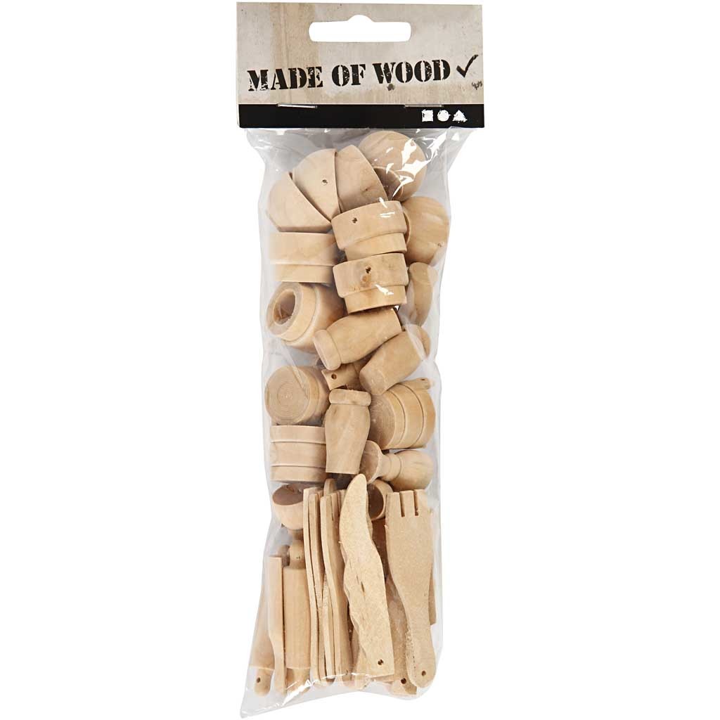 Keukengerei, L: 40-60 mm, 50 stuk/ 1 doos [HOB-56470]