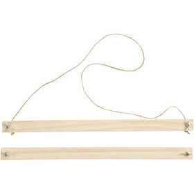 Poster hanger, H: 2 cm, D: 2,2 cm, B: 33,6 cm, 1 set [HOB-56921]