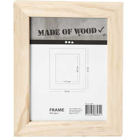 Cadre avec vitre, dim. 21x16 cm, 1 pièce [HOB-57467]