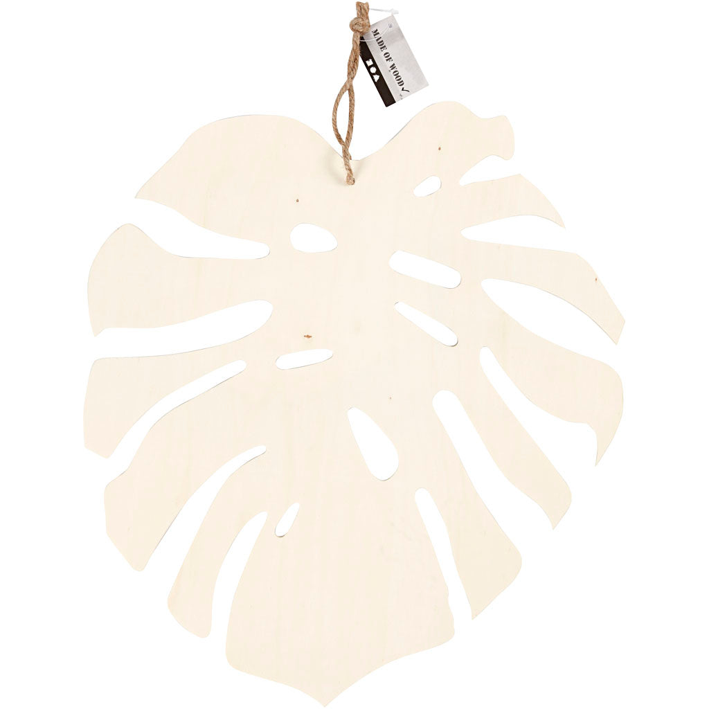 Blad, H: 35 cm, D: 3 mm, B: 34 cm, 1 stuk [HOB-57905]