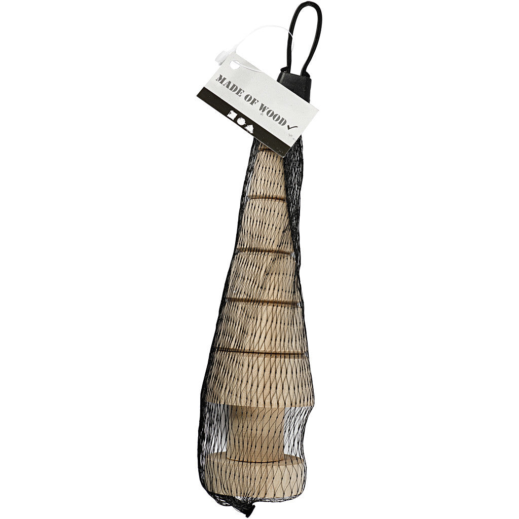 Sapins de Noël, H: 18 cm, d 5 cm, 1 pièce [HOB-57930]