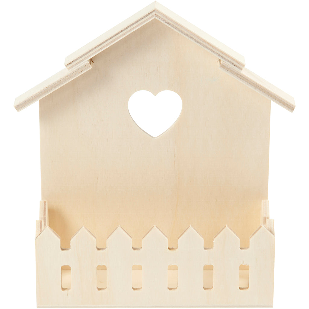 Plank, H: 16,5 cm, D: 5,5 cm, B: 13 cm, 1 stuk [HOB-57958]