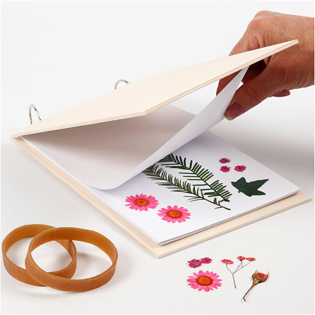 Bloemenpers, D: 1 cm, L: 21 cm, B: 14,8 cm, 1 stuk [HOB-57965]