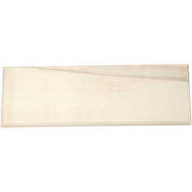 Schild, afm 10x30 cm, dikte 1 cm, 1 stuk [HOB-59224]