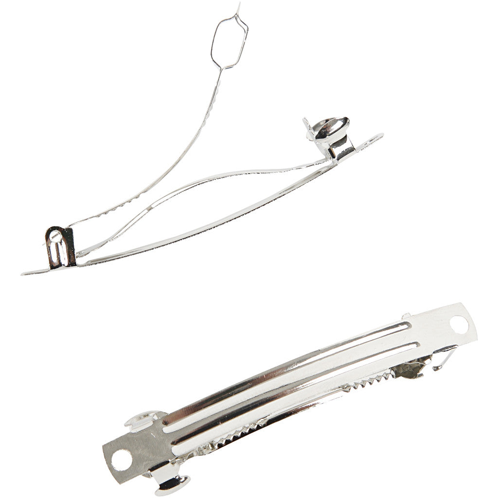 Sierspeld, L: 6 cm, B: 6 mm, verzilverd, 20 stuk/ 1 doos [HOB-600862]