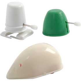 Figurines mécaniques, H : 30+35+45 mm, 3 pièces/ 1 Pq. [HOB-608170]