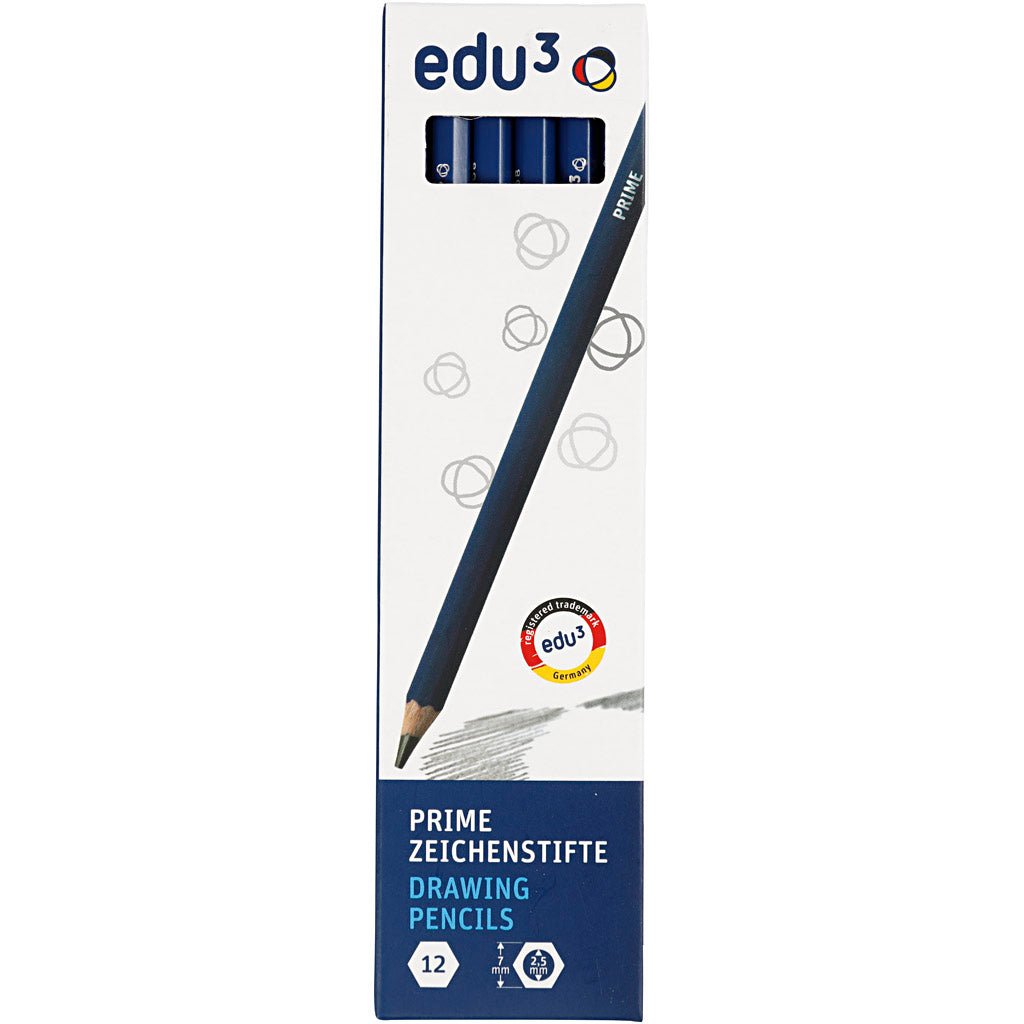 Crayon à Papier edu, HB, 12 pièces/ 1 Pq. [HOB-620170]