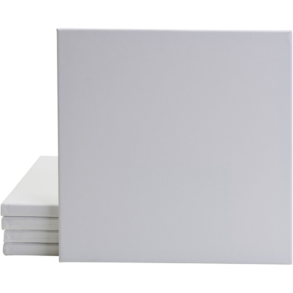 toiles de peinture formline, dim. 8x8 cm, 20 pièce/ 1 Pq. [HOB-668880]