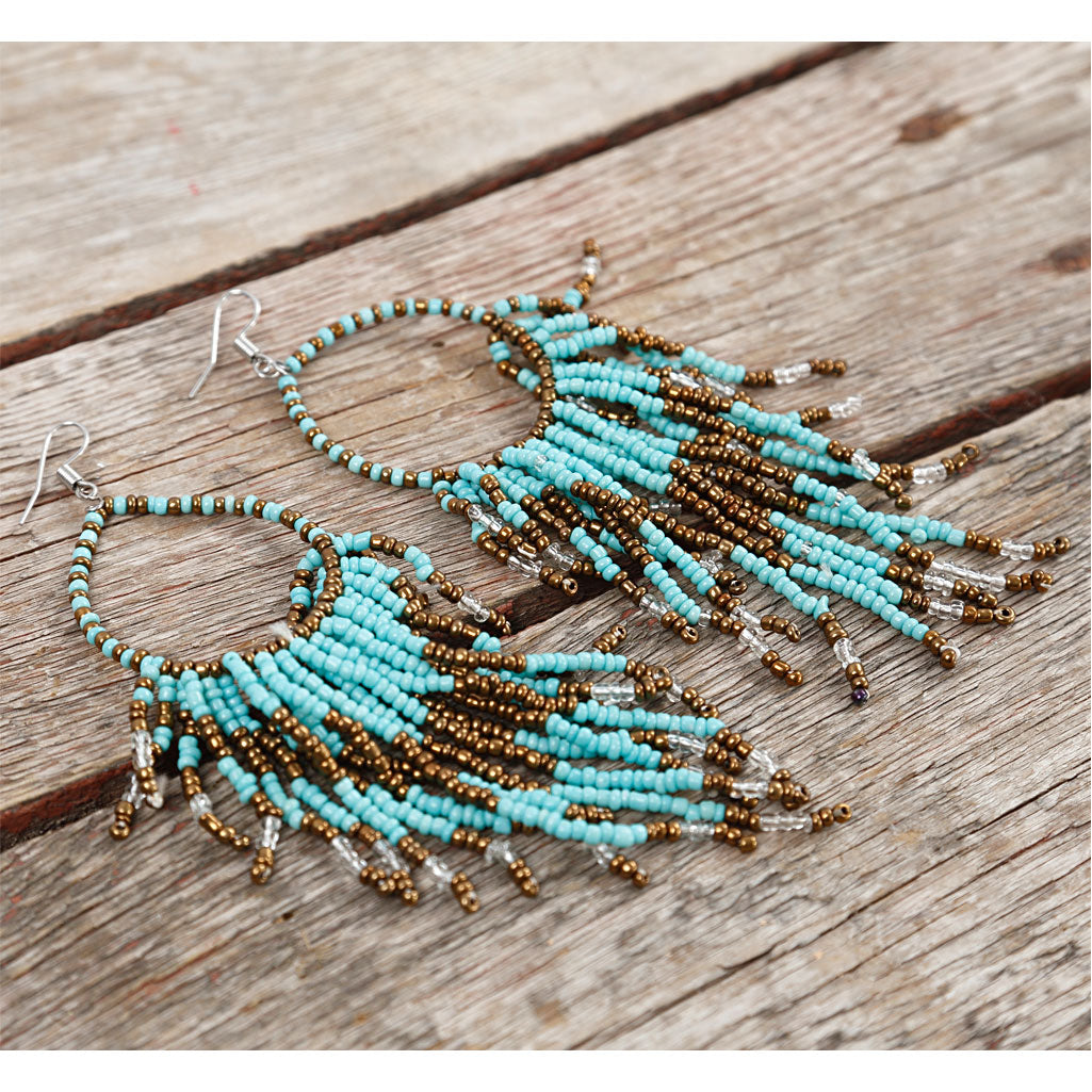 Perles de Rocaille, d 3 mm, dim. 8/0, diamètre intérieur 0,6-1,0 mm, bronze, 25 gr/ 1 Pq. [HOB-682221]