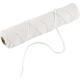 Lont voor stearine, Geschikt voor gegoten kaarsen met een diameter van 50-70 mm, 100 gr, 80 m/ 1 rol [HOB-73322]