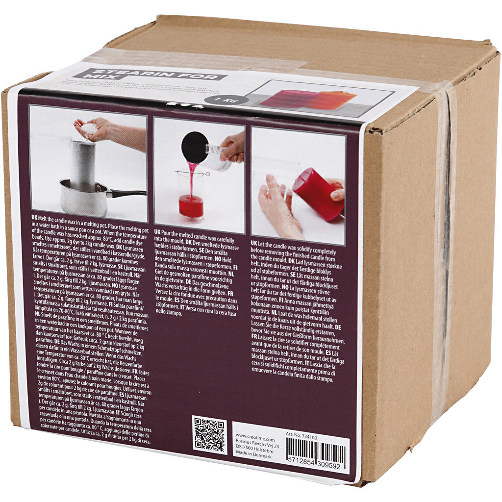 Stearine om te mengen, 1 kg [HOB-734100]