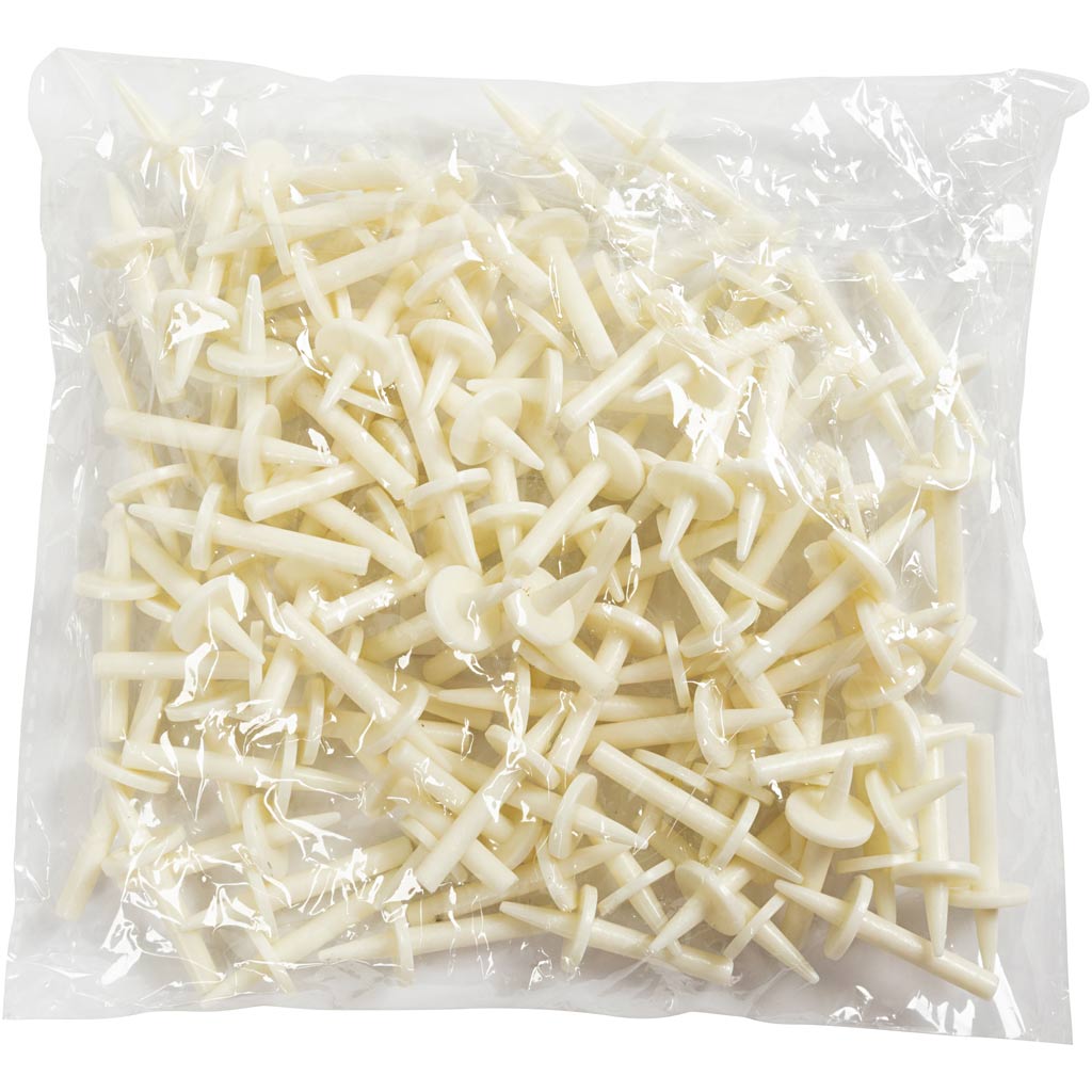 Bases de toupies, H : 4, d 1,5 cm, 100 pièces/ 1 Pq. [HOB-746169]