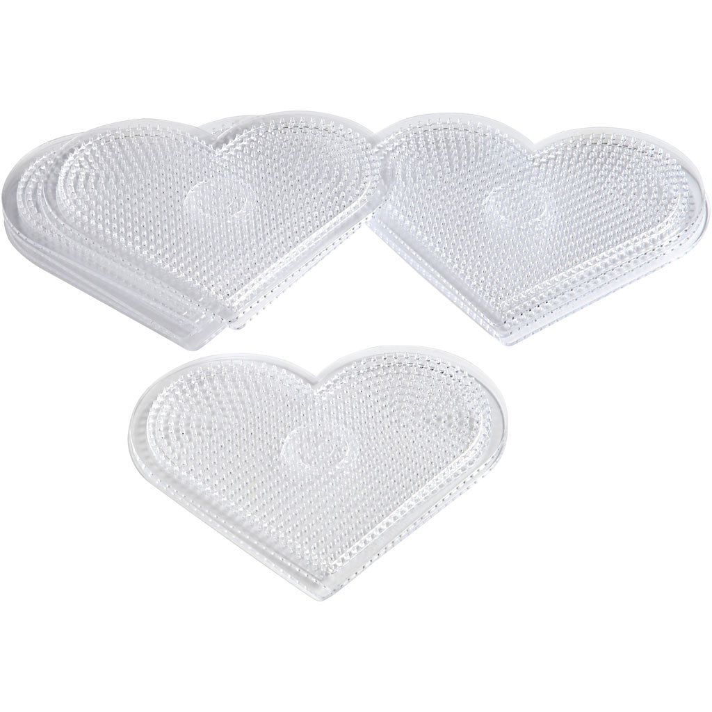 Plaque à picots, dim. 15 cm, medium, transparent, 10 pièces/ 1 Pq. [HOB-753031]