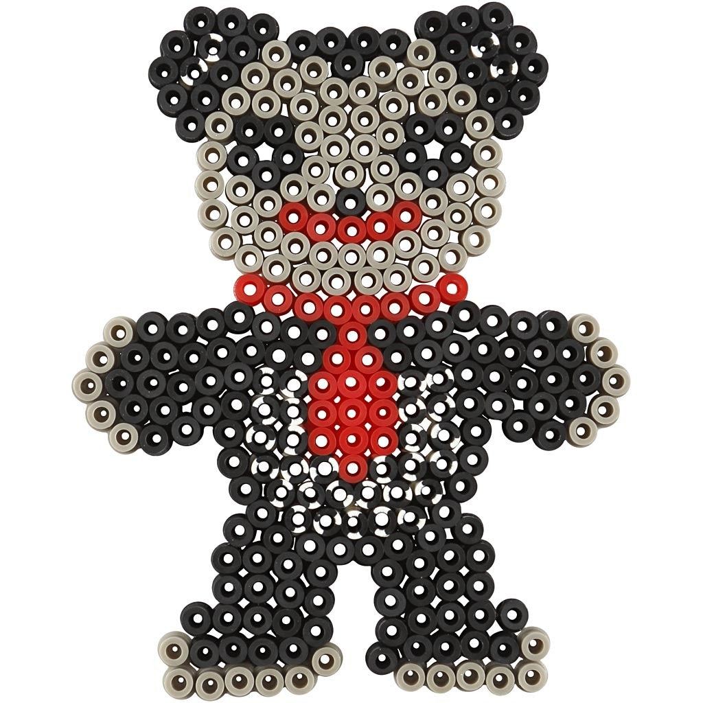 Onderplaat, eend, olifant, giraf, beer, paard en een vis, afm 10x11-13x16,5 cm, medium, 6 stuk/ 1 doos [HOB-75594]