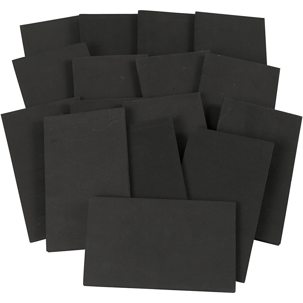 String Art , afm 20x12 cm, dikte 10 mm, zwart, 16 stuk/ 1 doos [HOB-76899]