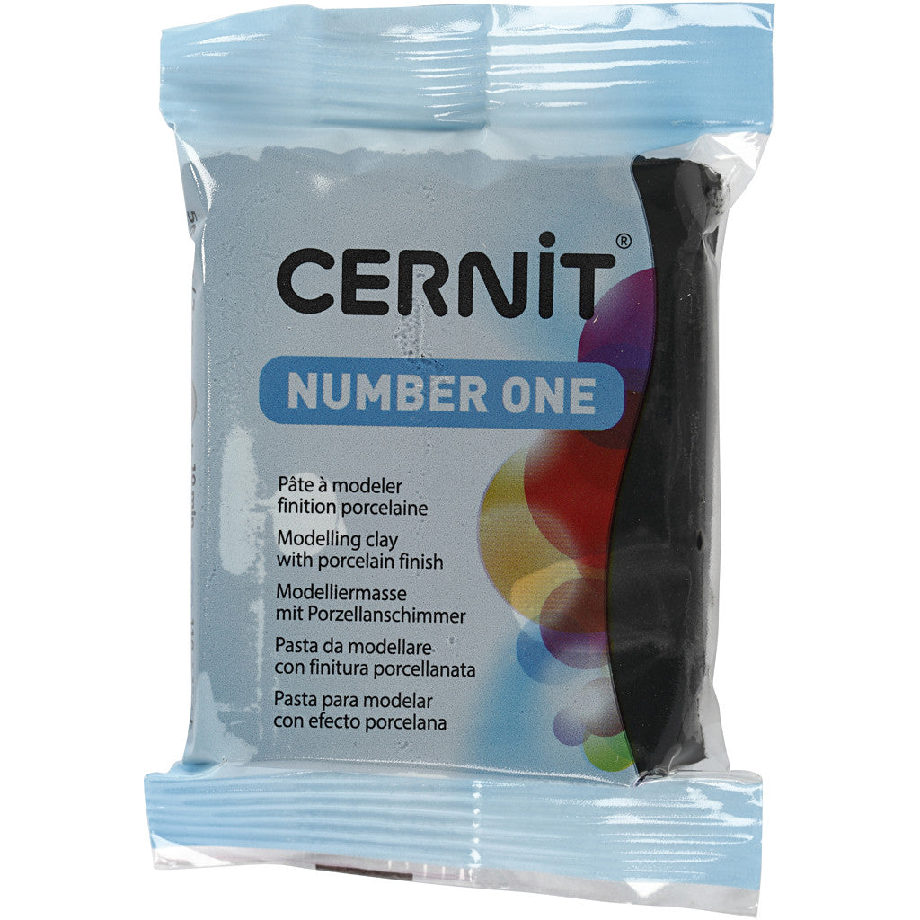 Cernit, zwart (100), 56 gr/ 1 doos [HOB-78025]