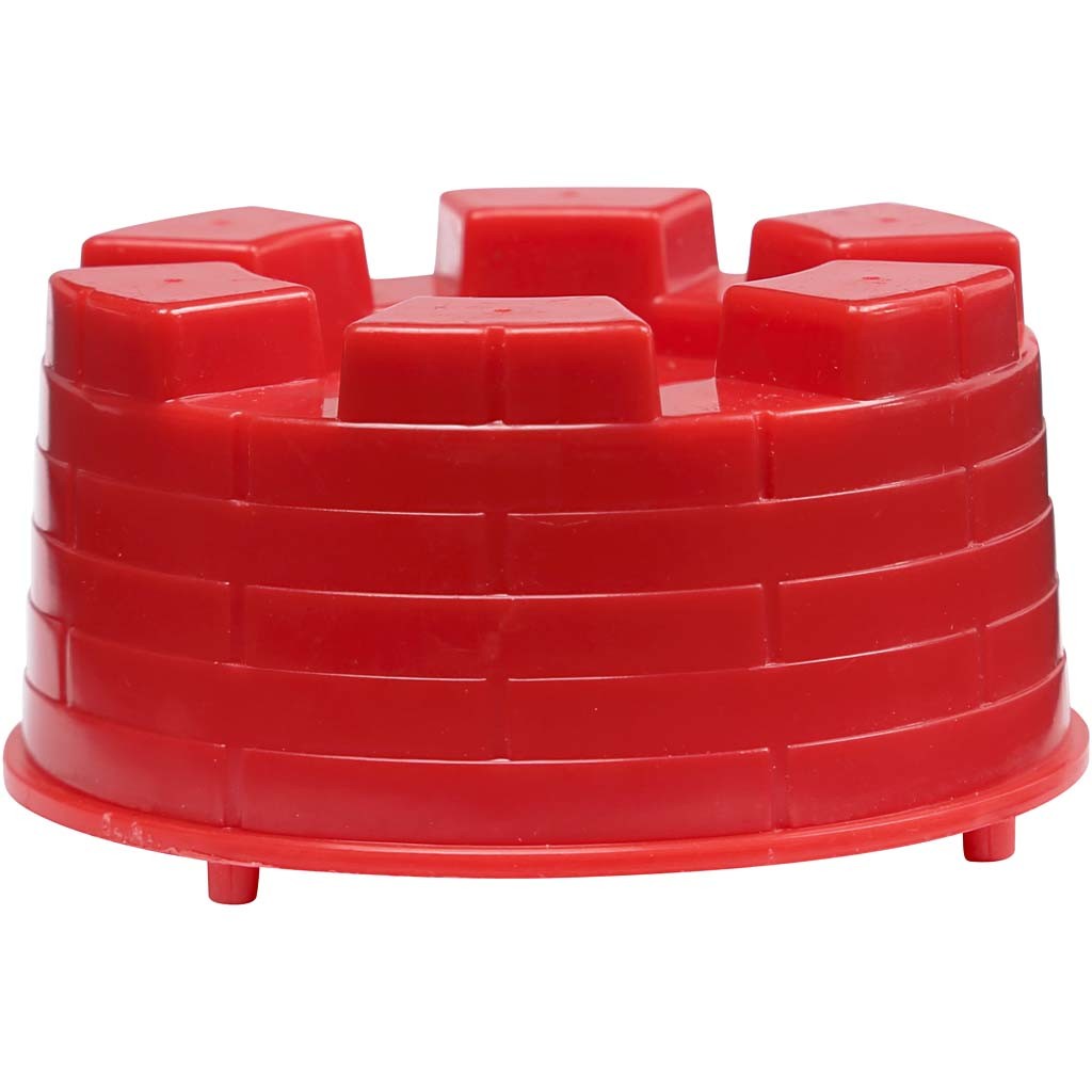 Vormpjes, kasteel, afm 5,5-8,5 cm, 4 stuk/ 1 doos [HOB-78274]