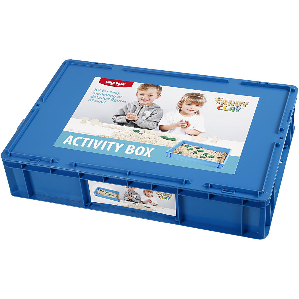 Sandy Clay® , H: 12 cm, afm 40x60 cm, naturel, 6 kg/ 1 doos [HOB-78276]