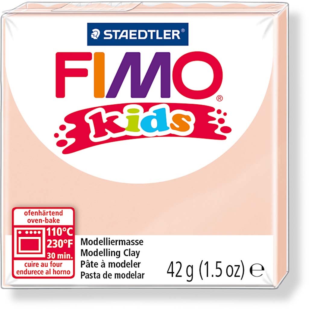 Pâte FIMO® pour Enfant, beige clair, 42 gr/ 1 Pq. [HOB-78528]