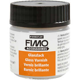 FIMO® Vernis, transparant glans, 35 ml/ 1 fles [HOB-78595]