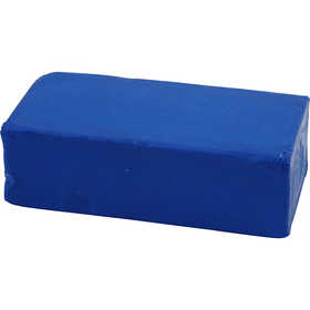 Boetseerklei, afm 13x6x4 cm, blauw, 500 gr/ 1 doos [HOB-78684]