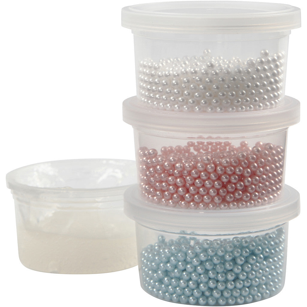 Pearl Clay®, ass. de couleurs, 3x25+38 gr, 1 set [HOB-78725]