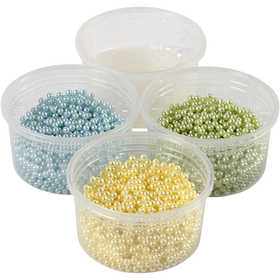 Pearl Clay®, diverse kleuren, 3x25+38 gr, 1 set [HOB-78726]