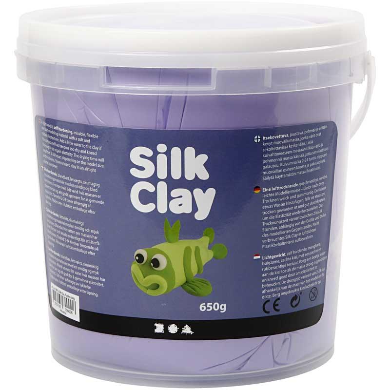 Silk Clay®, violet, 650 gr/ 1 seau [HOB-78815]