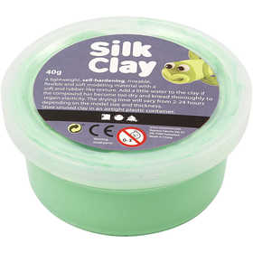 Silk Clay®, lichtgroen, 40 gr/ 1 Doosje [HOB-79108]