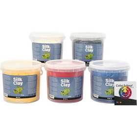 Silk Clay®, couleur primaire, 5x650 gr/ 1 Pq. [HOB-79138]