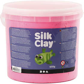 Silk Clay®, roze, 650 gr/ 1 emmer [HOB-79152]
