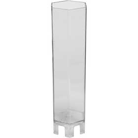 Kaarsen gietvorm, Zeskant, afm 170x53 mm, 1 stuk [HOB-79222]